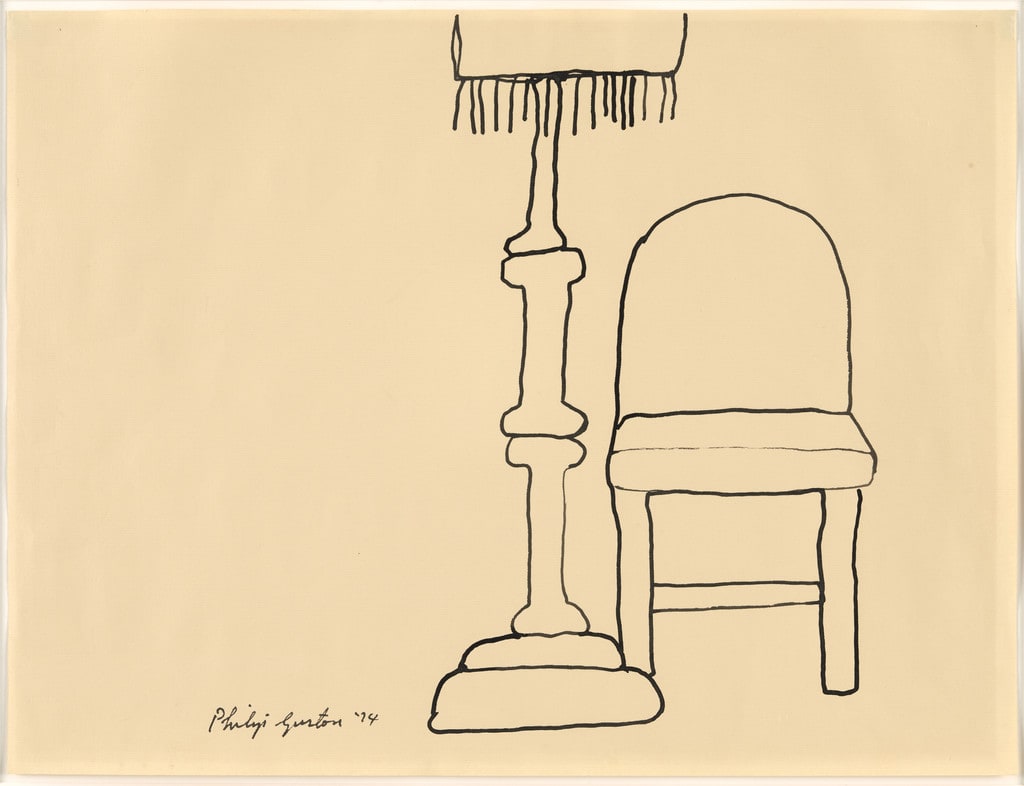 Lamp and Chair