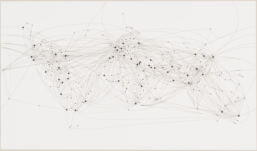 Air Routes of the World (Day & Night)