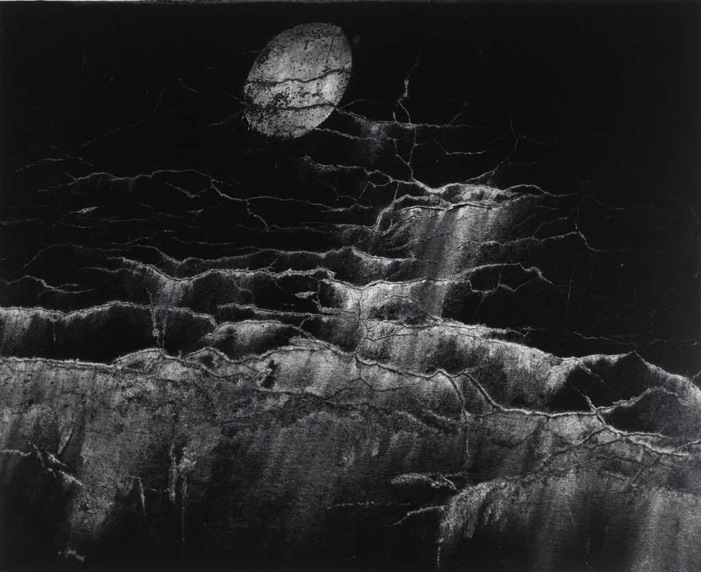 Moon and Wall Encrustations, Pultneyville, New York