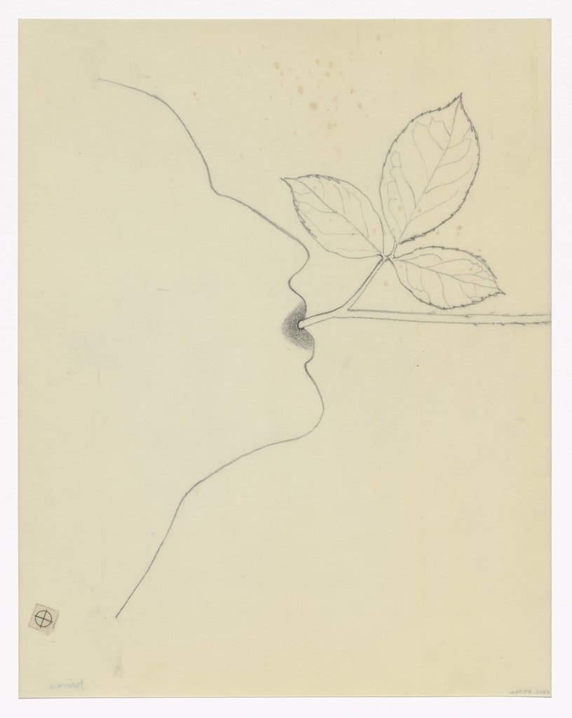 Preparatory drawing for In Memory of My Feelings