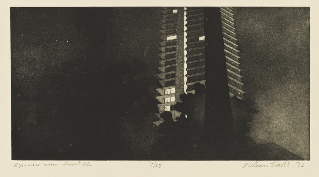 High Rise Above Sunset Boulevard