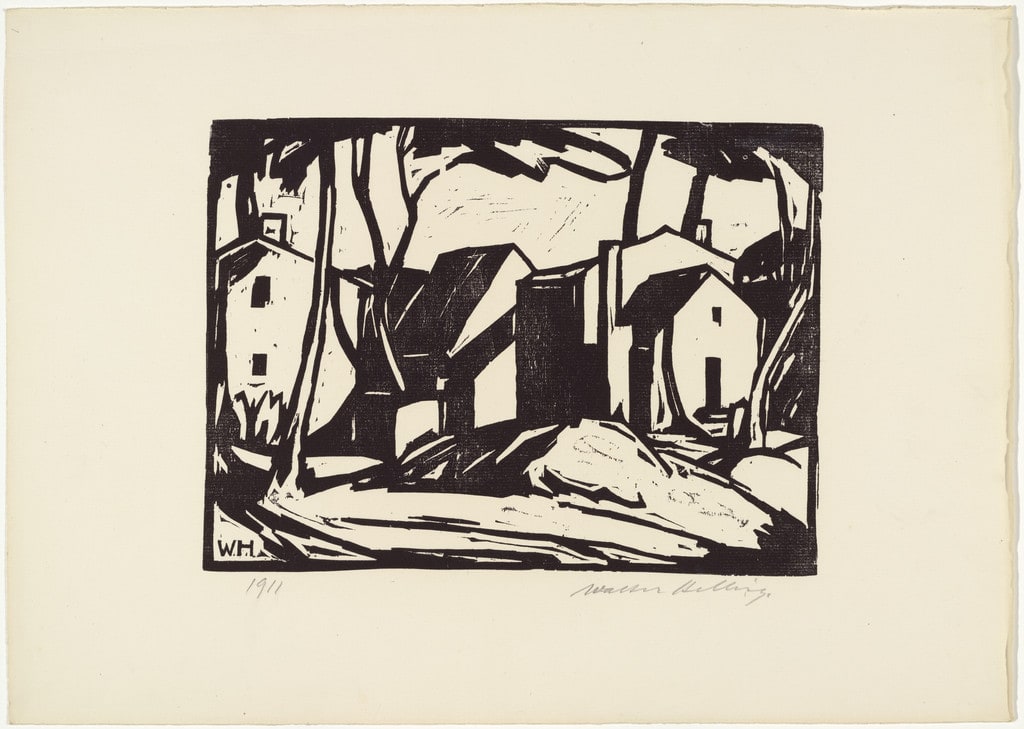 Houses (Häuser) from 16 Woodcuts (16 Holzschnitte)