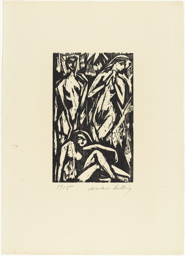 Nudes (Akte) from 16 Woodcuts (16 Holzschnitte)