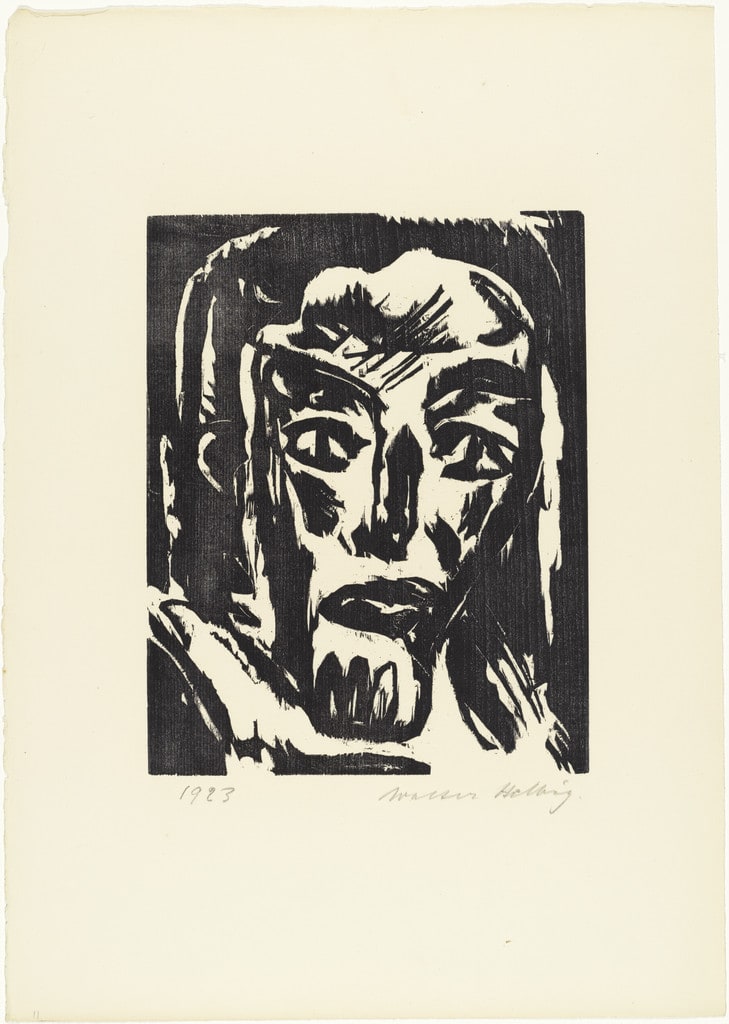 Zaddik from 16 Woodcuts (16 Holzschnitte)