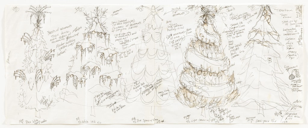 Untitled (tree decoration scheme)