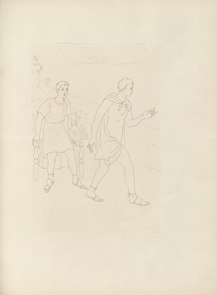 Untitled (plate, folio 19) from Ten Sonnets