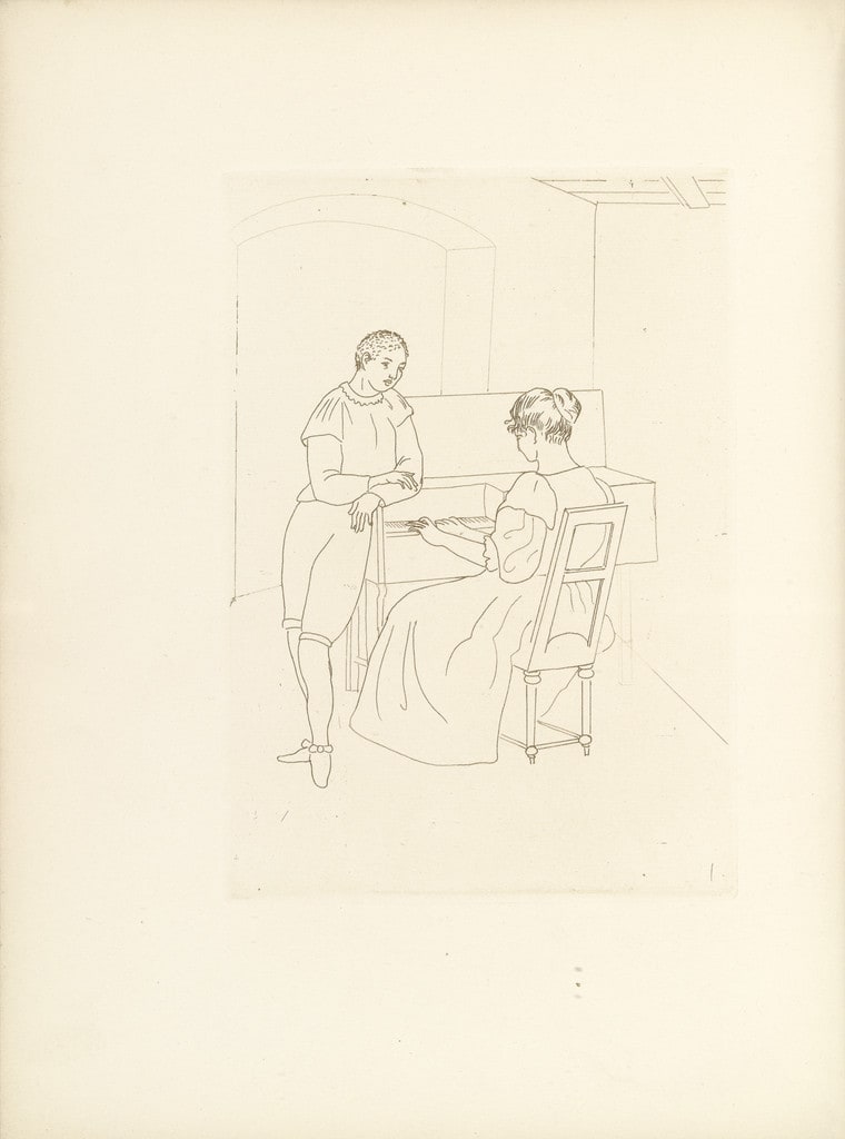 Untitled (plate, folio 20) from Ten Sonnets
