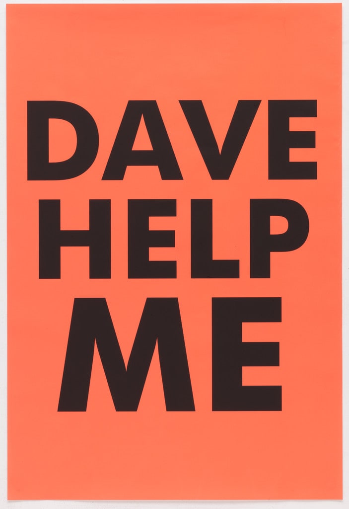DAVE HELP ME (Religious Poster)