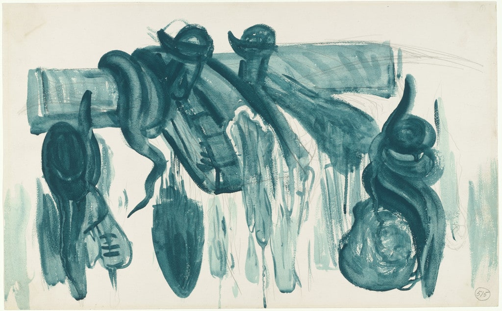 Study for Dive Bomber and Tank