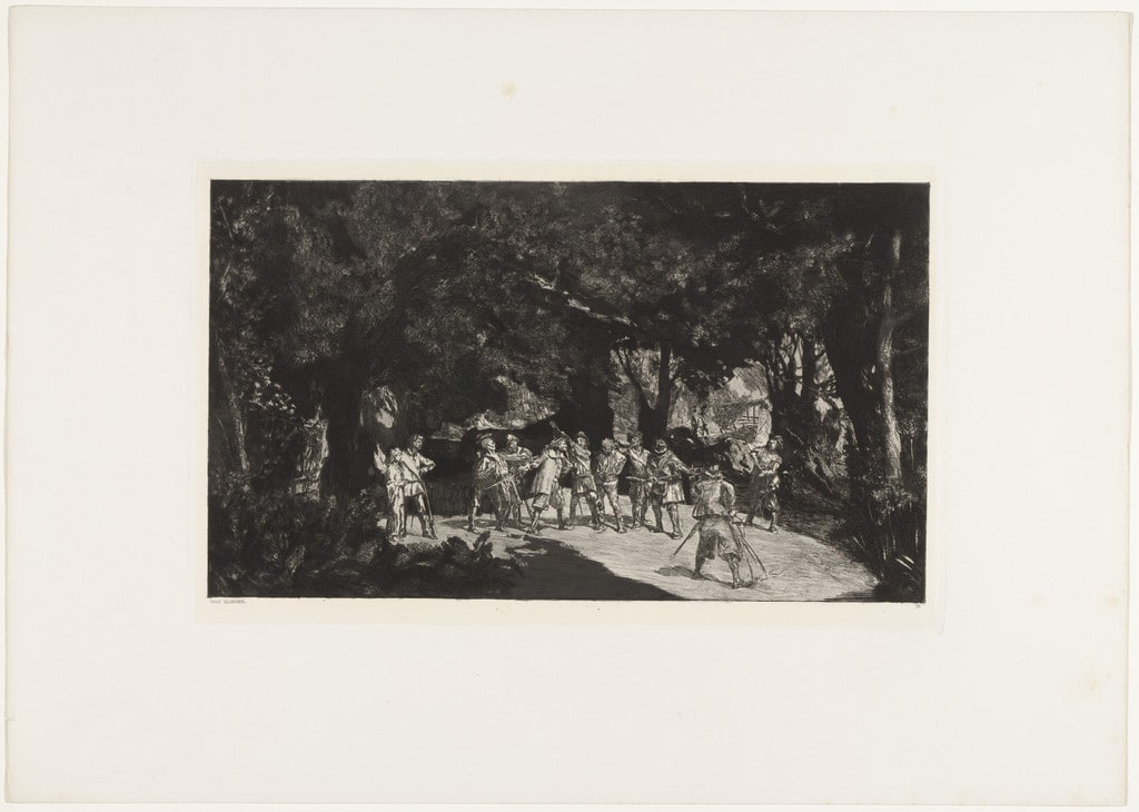 Simplicius among the Soldiers (Simplicius unter den Soldaten) from Intermezzi, Opus IV