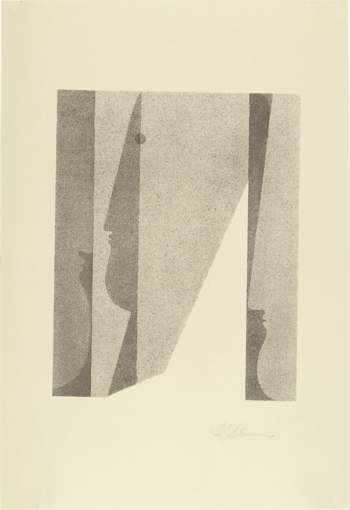 Three Heads, Superimposed (Drei Köpfe, ineinander)  from Play on Heads (Spiel mit Köpfen)