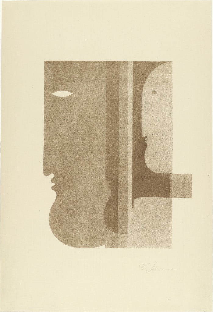 Two Profiles to the Left, One to the Right (Zwei Profile nach links, eines nach rechts) from Play on Heads (Spiel mit Köpfen)