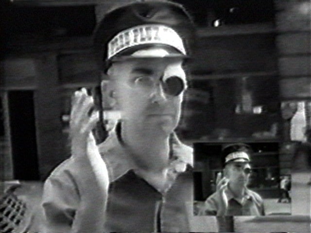 George Maciunas With Two Eyes 1972, George Maciunas With One Eye 1976