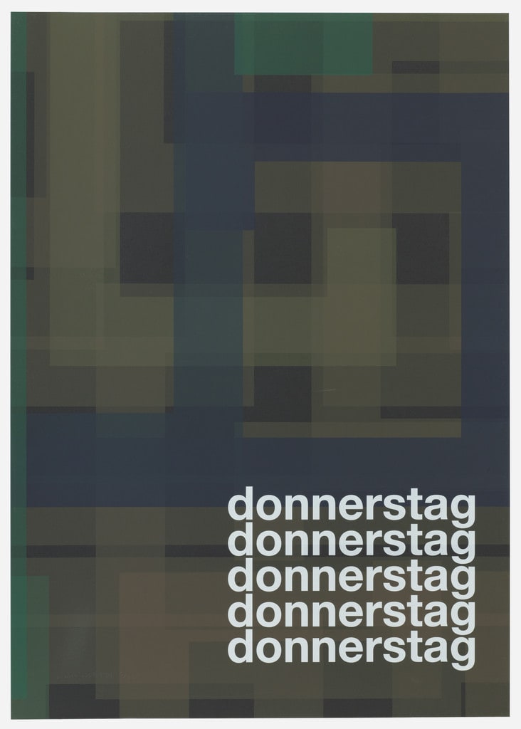 Donnerstag (Thursday) from Guide