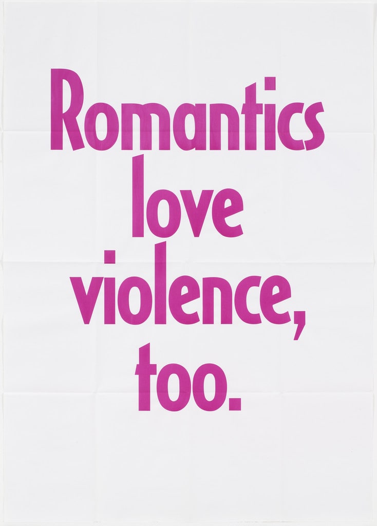 Romantics love violence, too.