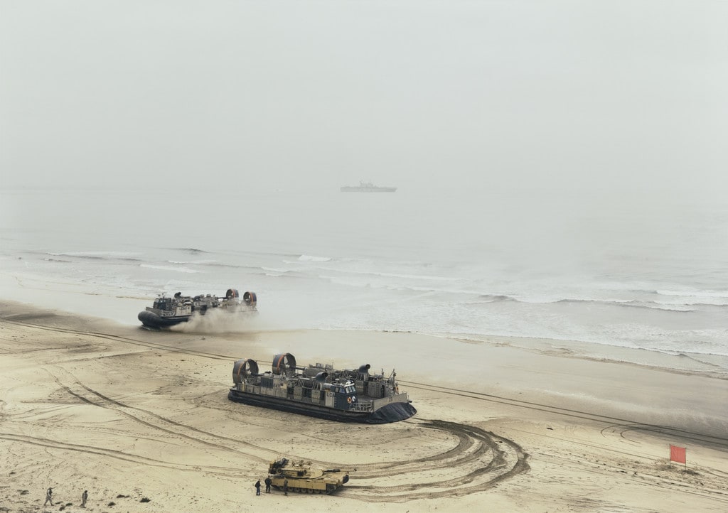 Offload, LCACs and Tank, California