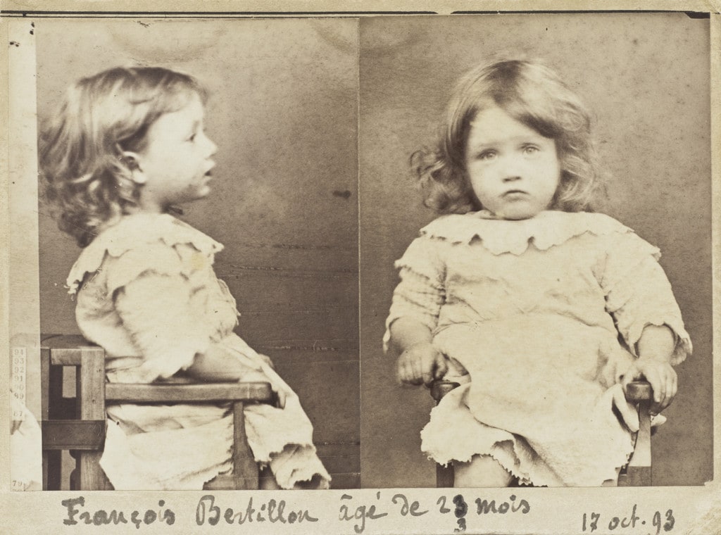 François Bertillon, 23 months (Baby, Gluttony, Nibbling All the Pears from a Basket