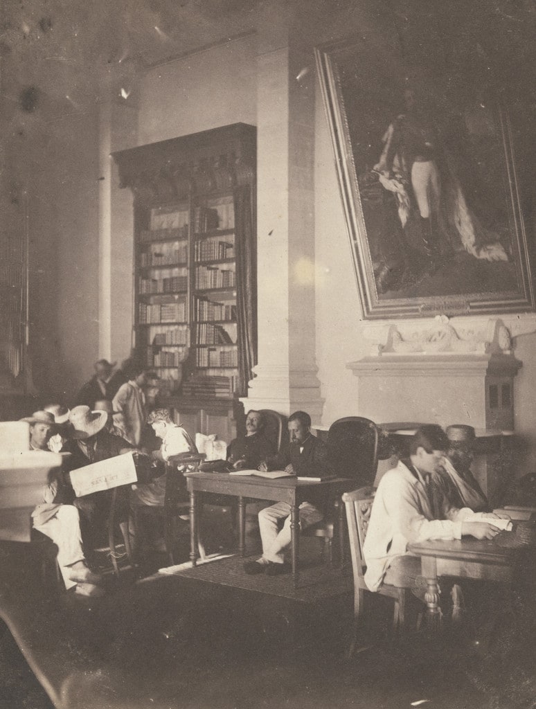 Reading Room, Imperial Asylum, Vincennes