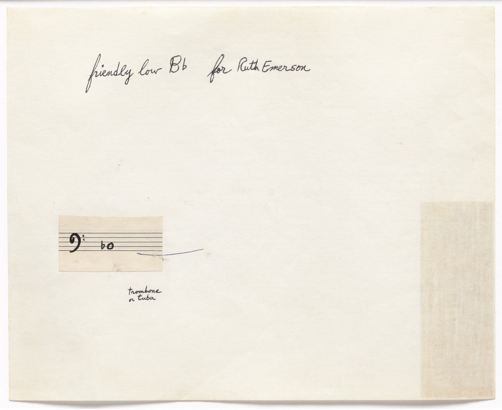 Friendly Low B Flat for Ruth Emerson