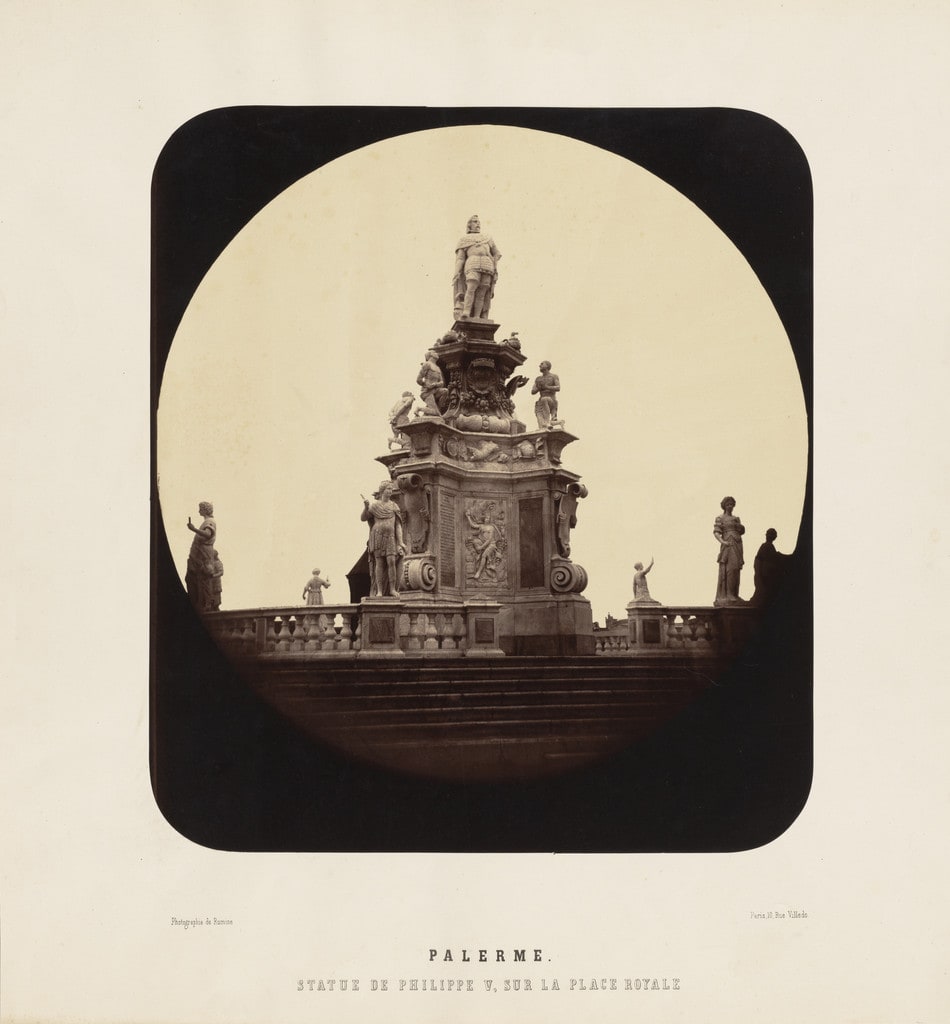 Statue of Philip V, Palermo