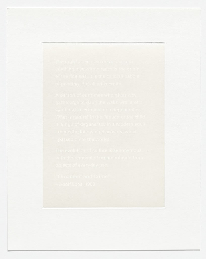 Untitled from White Modernism