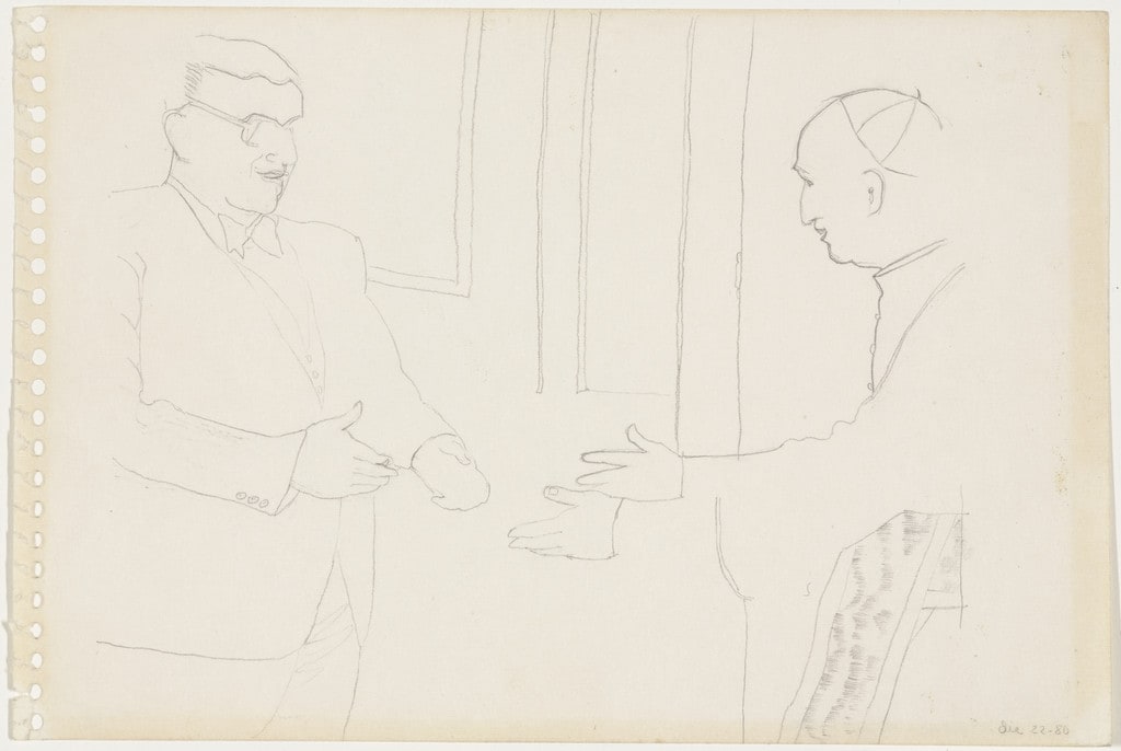 Turbay y Nuncio (Turbay and Vatican Representative)