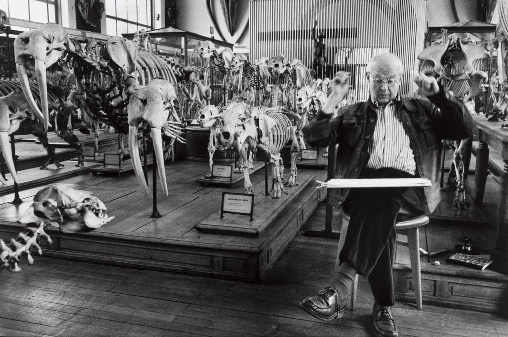 Henri Cartier-Bresson at the Natural History Museum, Paris