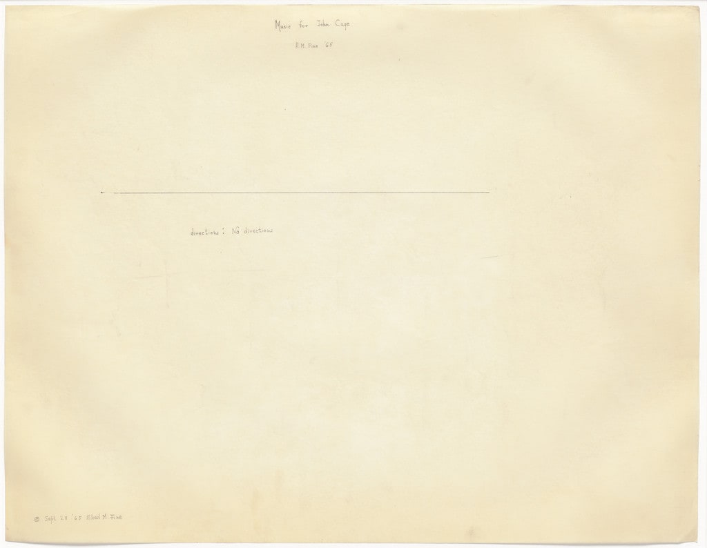Music for John Cage