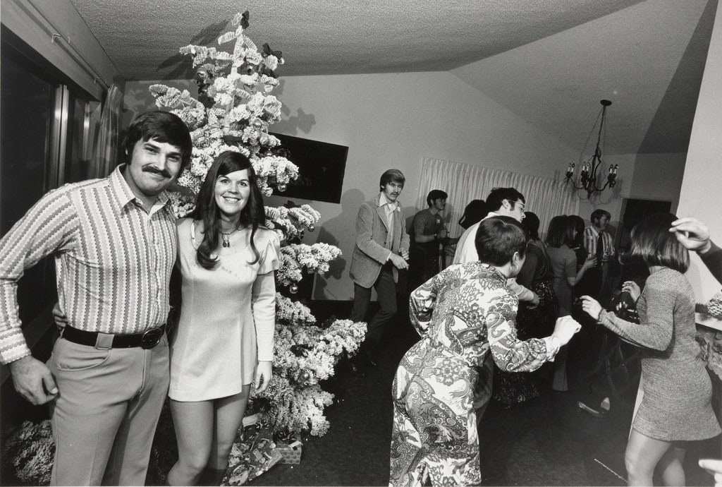 We really enjoy getting together with our friends to drink and dance. It's a wild party and we're having a great time.
