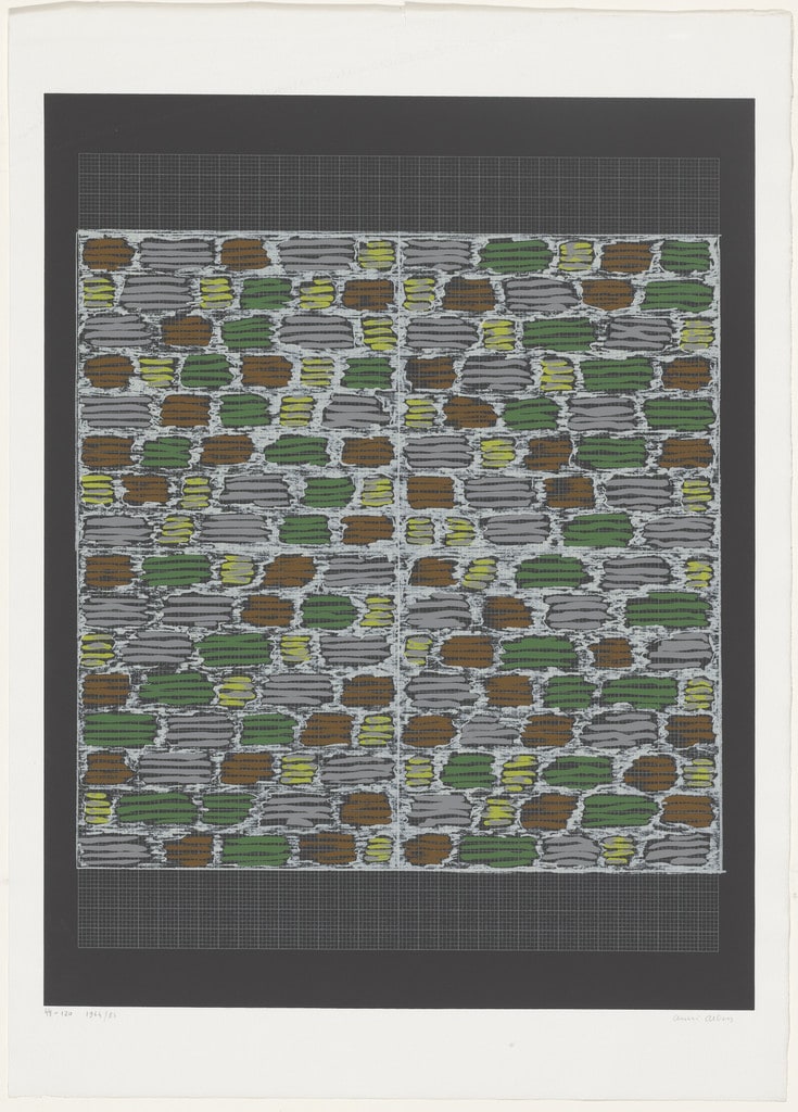 Study for Hooked Rug from Connections