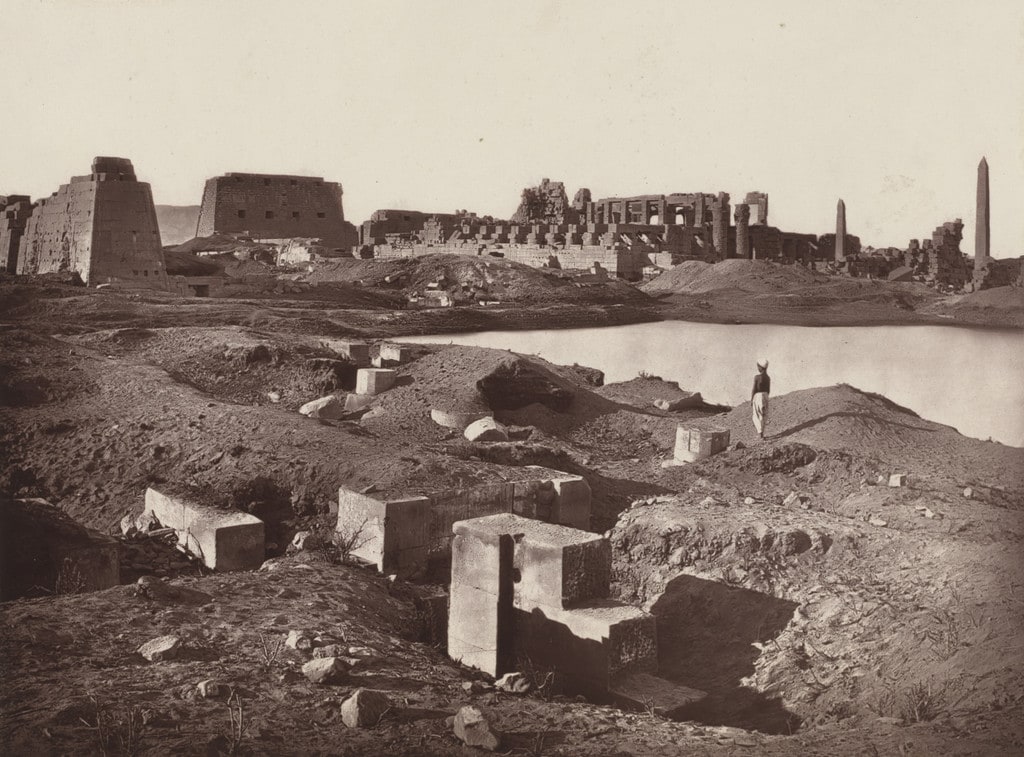 Karnak form the South-East