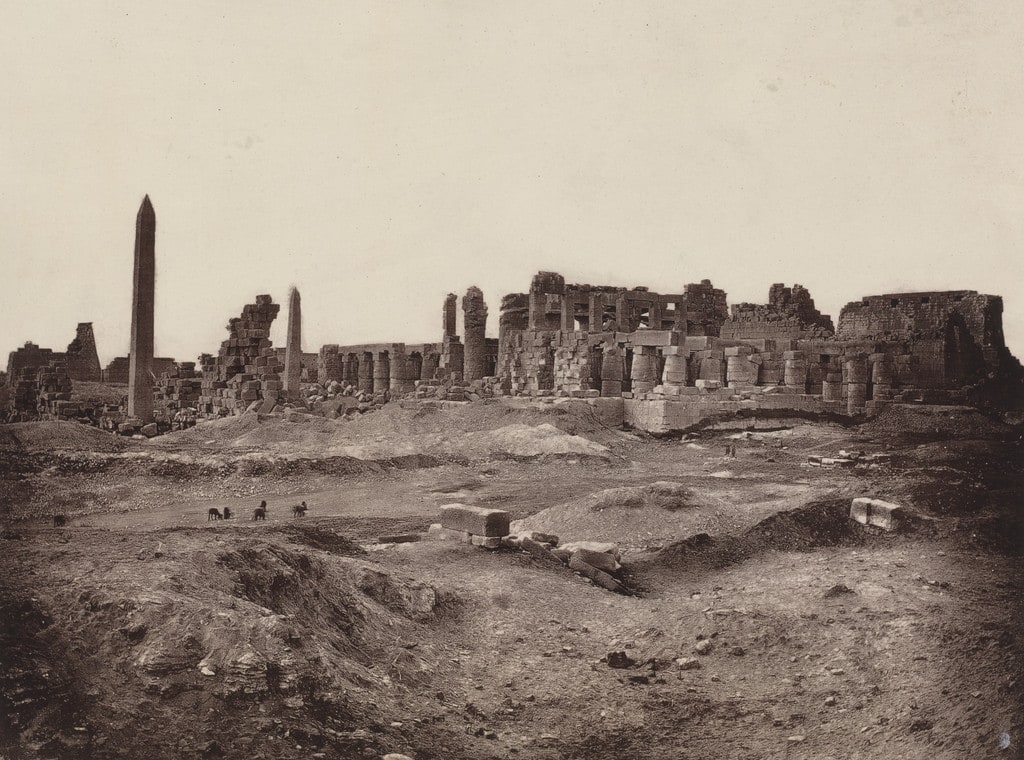 View of the Great Temple from the North-West