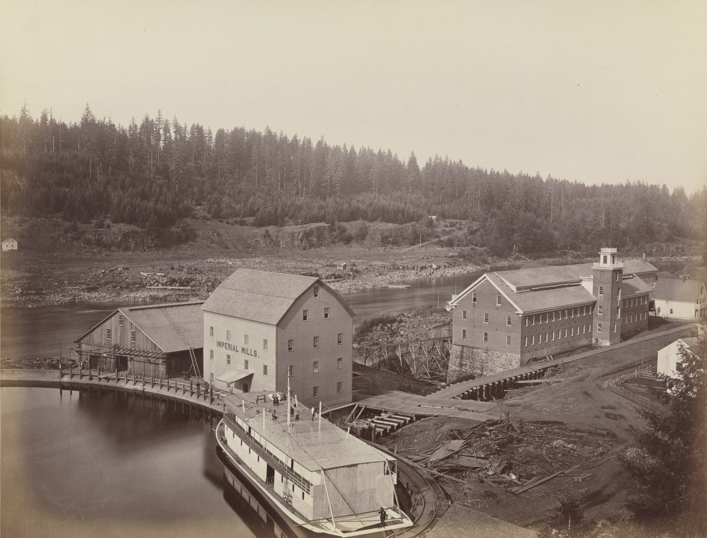 Flour and Woolen Mills, Oregon City