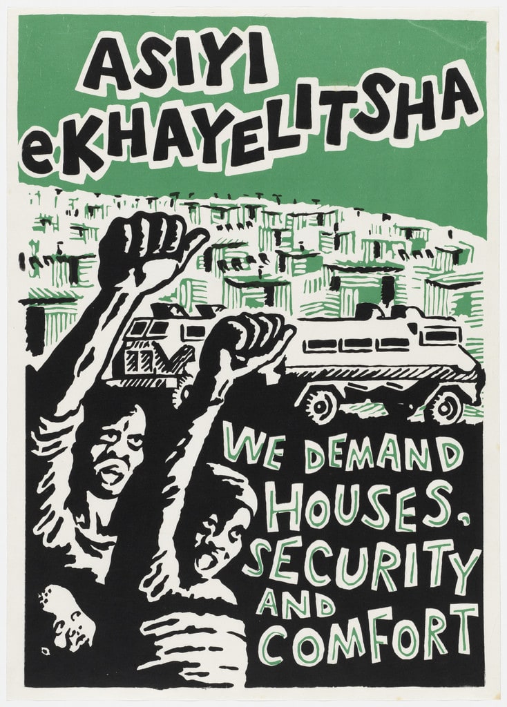 Asiyi ekhyalitsha ( We are not going to Kahayelitsha )