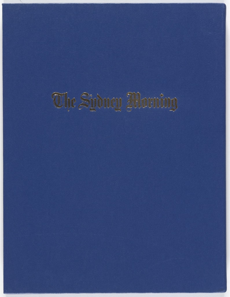 Word Works & Ideagraphics 1967-1988, Volume I, from The Sydney Morning