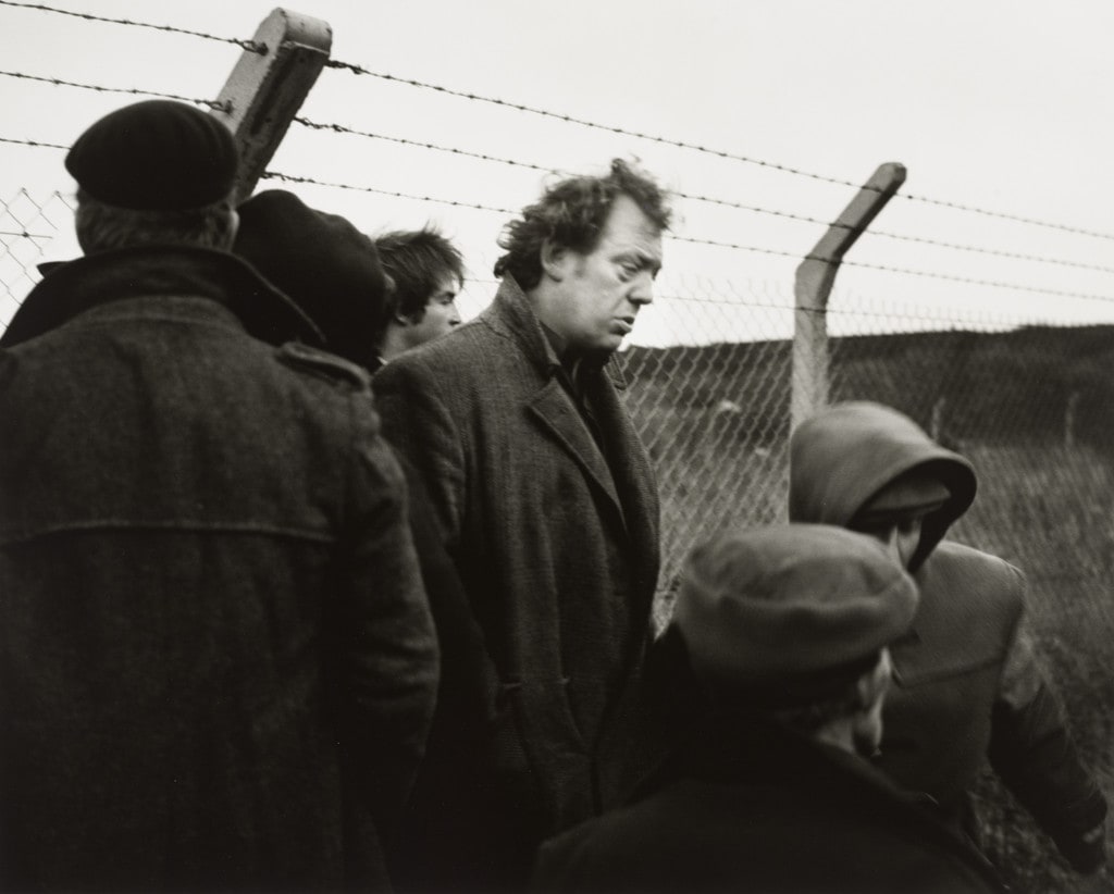 Brian at the Fence, Lynemouth, Northumberland