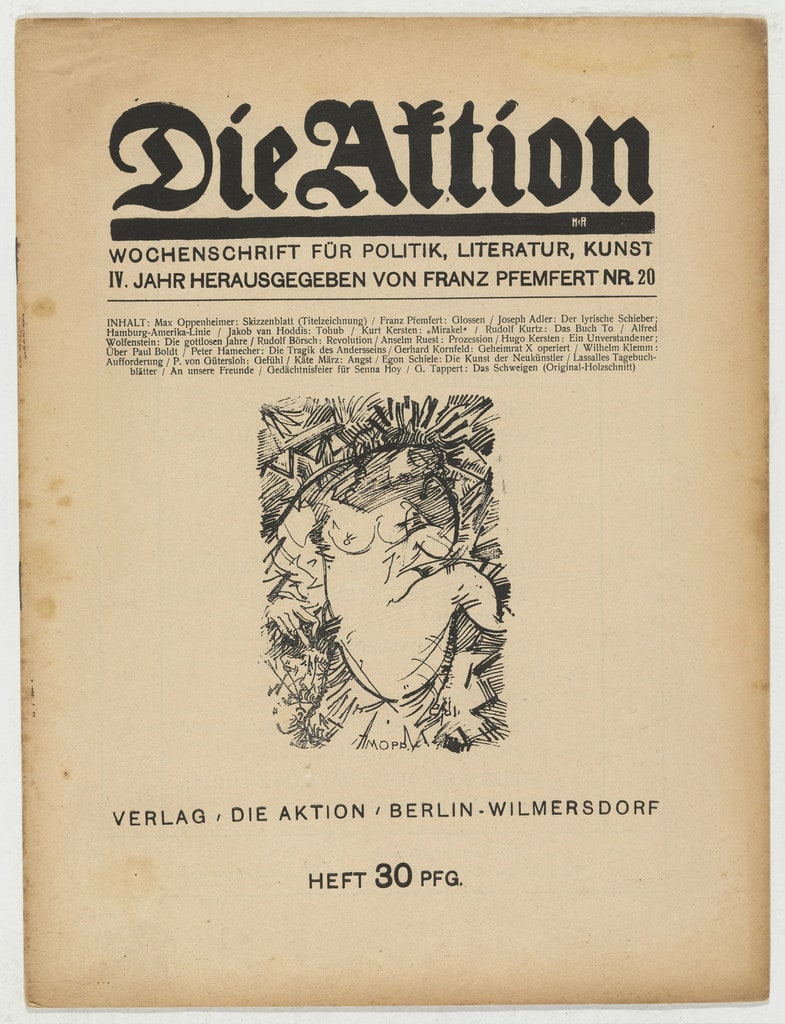 Die Aktion, vol. 4, no. 20
