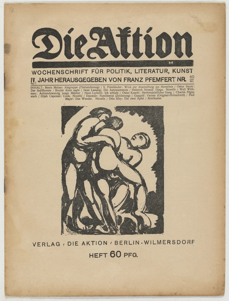 Die Aktion, vol. 4, no. 40/41