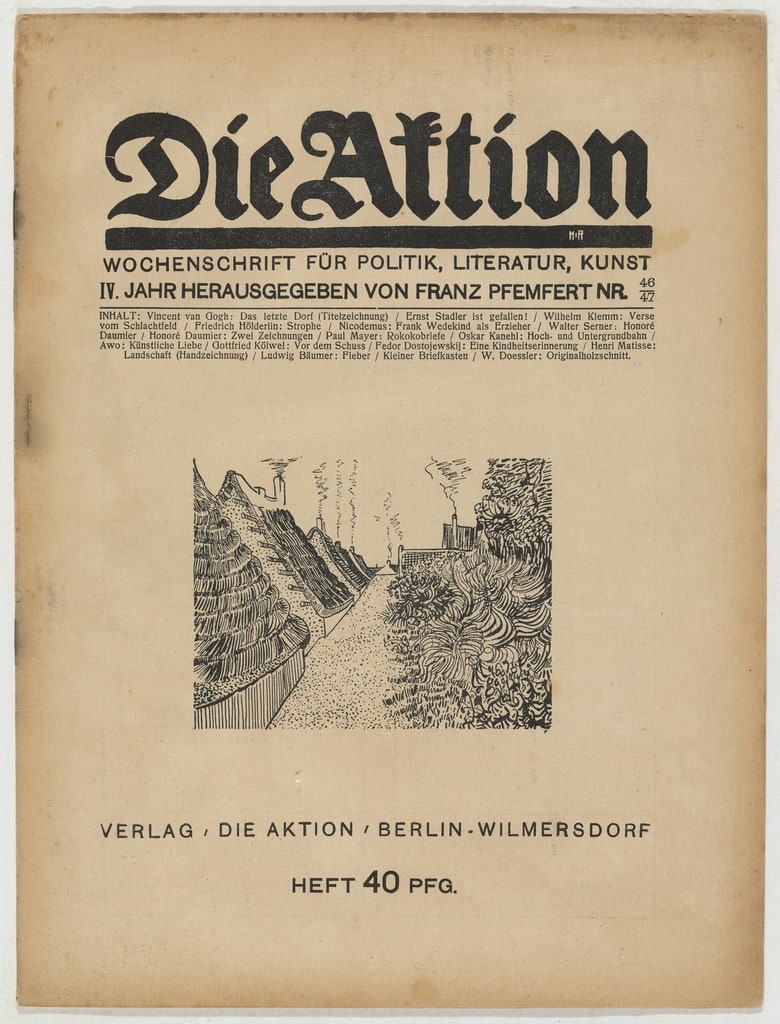 Die Aktion, vol. 4, no. 46/47