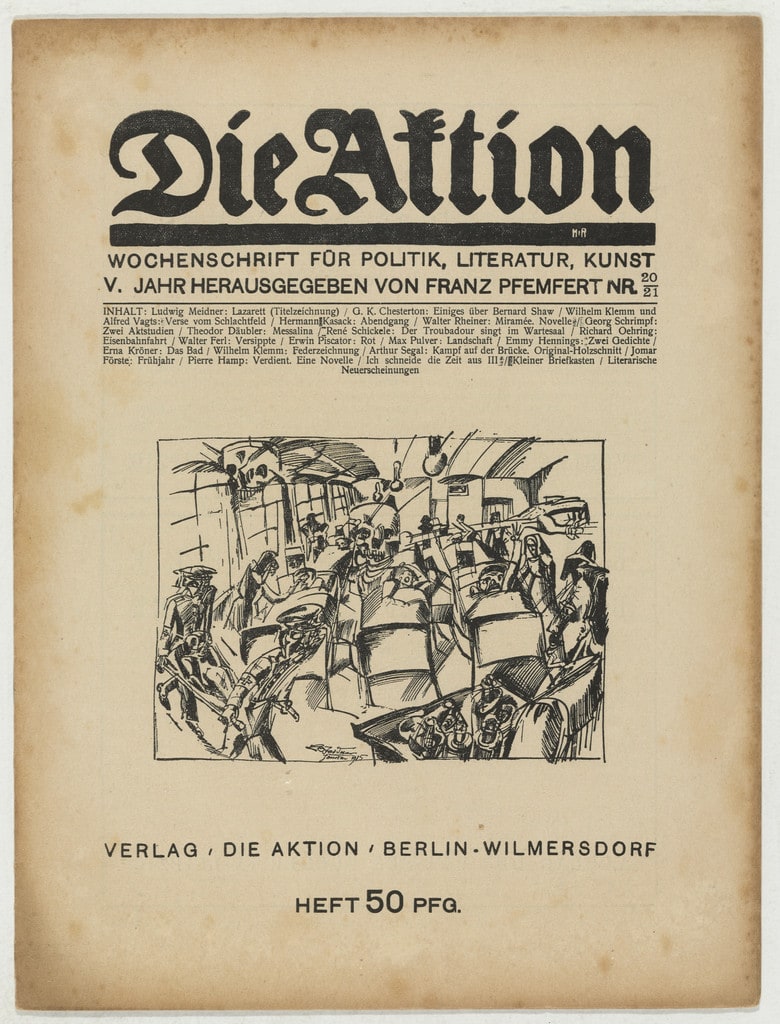 Die Aktion, vol. 5, no. 20/21