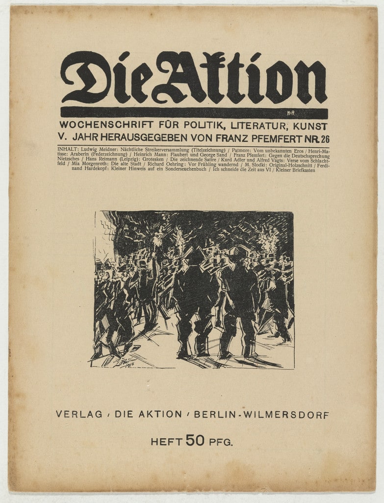 Die Aktion, vol. 5, no. 26