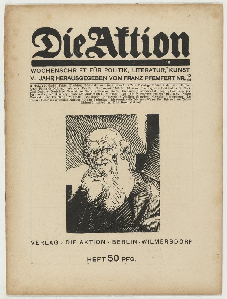 Die Aktion, vol. 5, no. 43/44