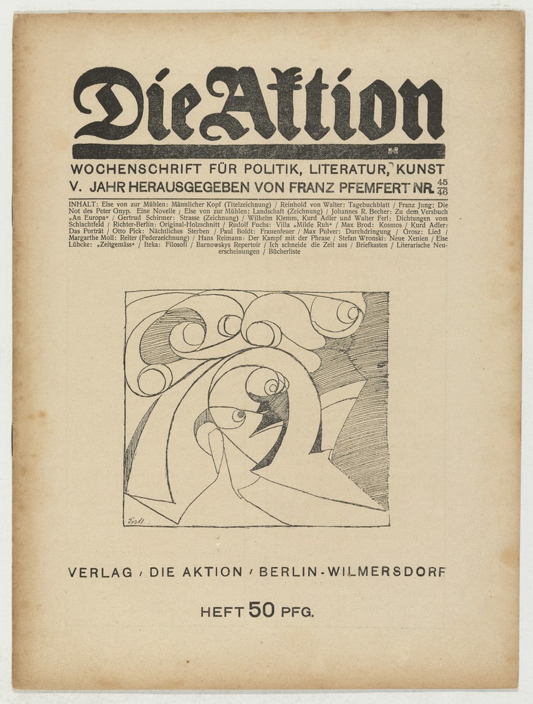 Die Aktion, vol. 5, no. 45/46