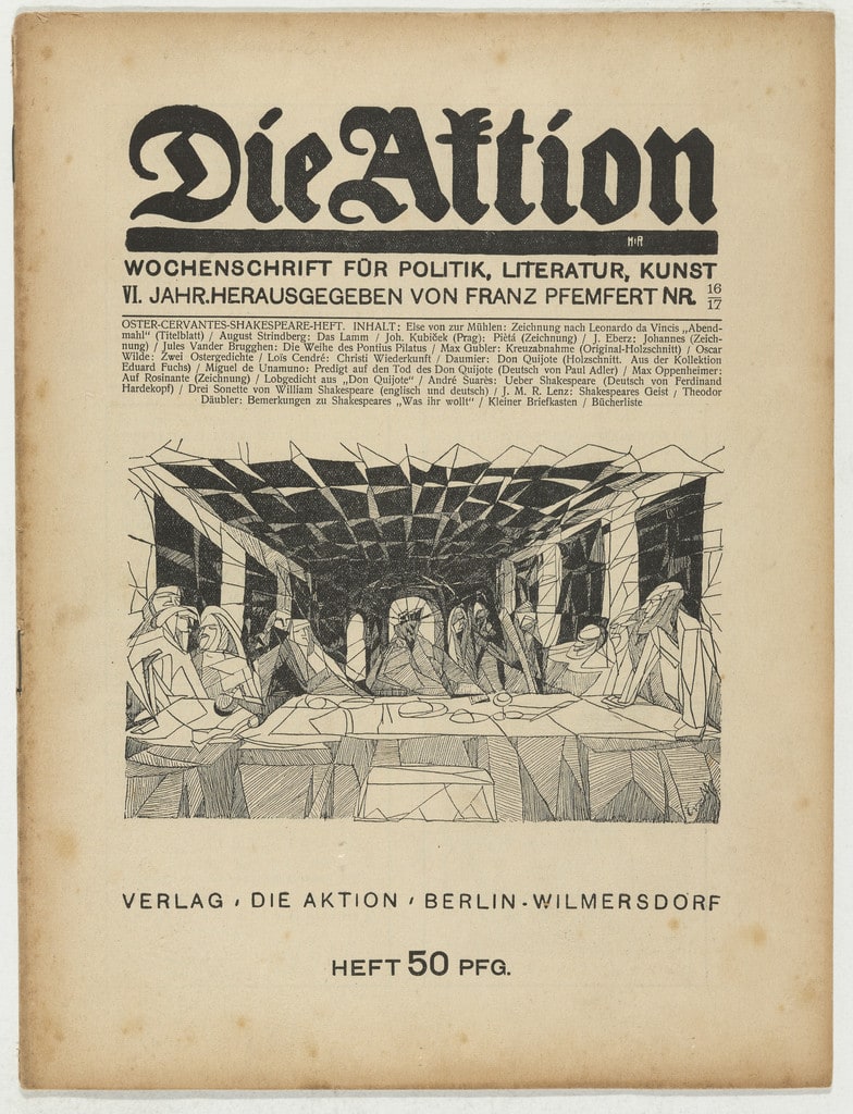Die Aktion, vol. 6, no. 16/17