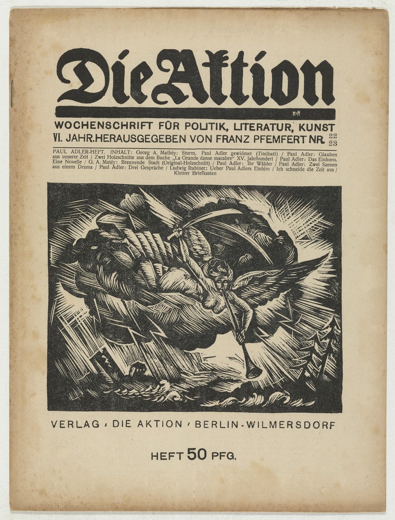 Die Aktion, vol. 6, no. 22/23