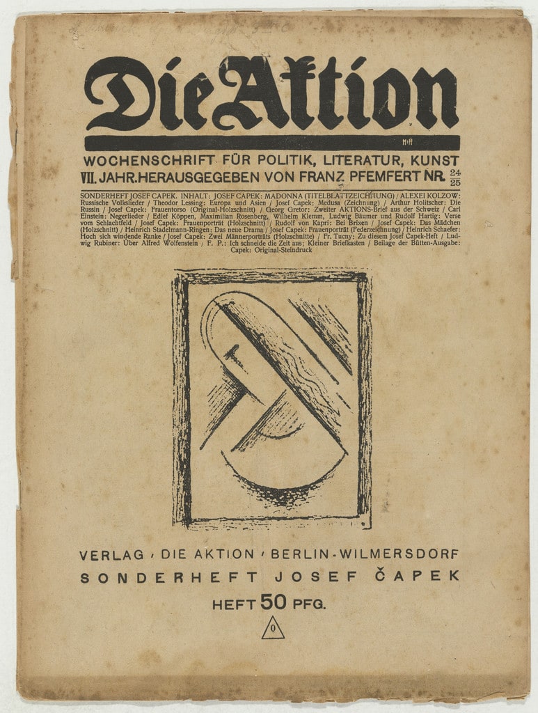 Die Aktion, vol. 7, no. 24/25