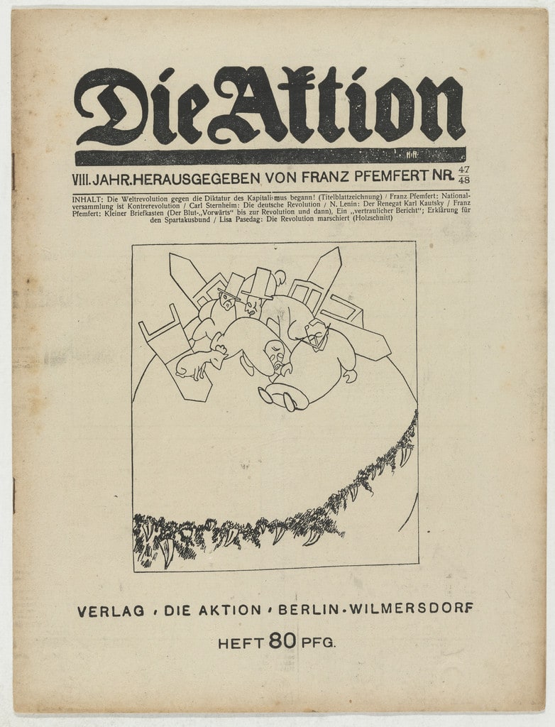 Die Aktion, vol. 8, no. 47/48
