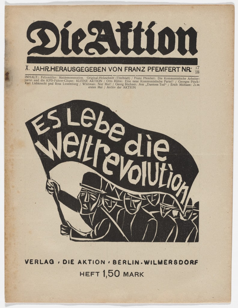 Die Aktion, vol. 10, no. 17/18