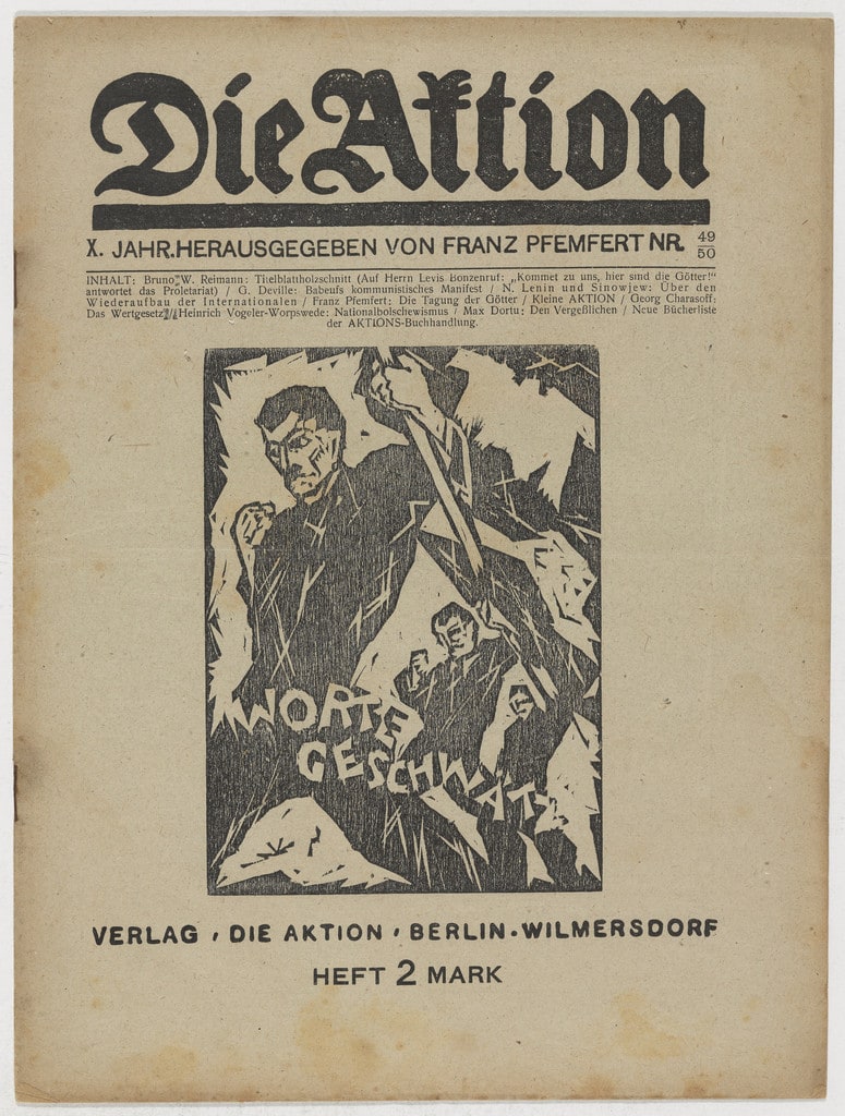 Die Aktion, vol. 10, no. 49/50