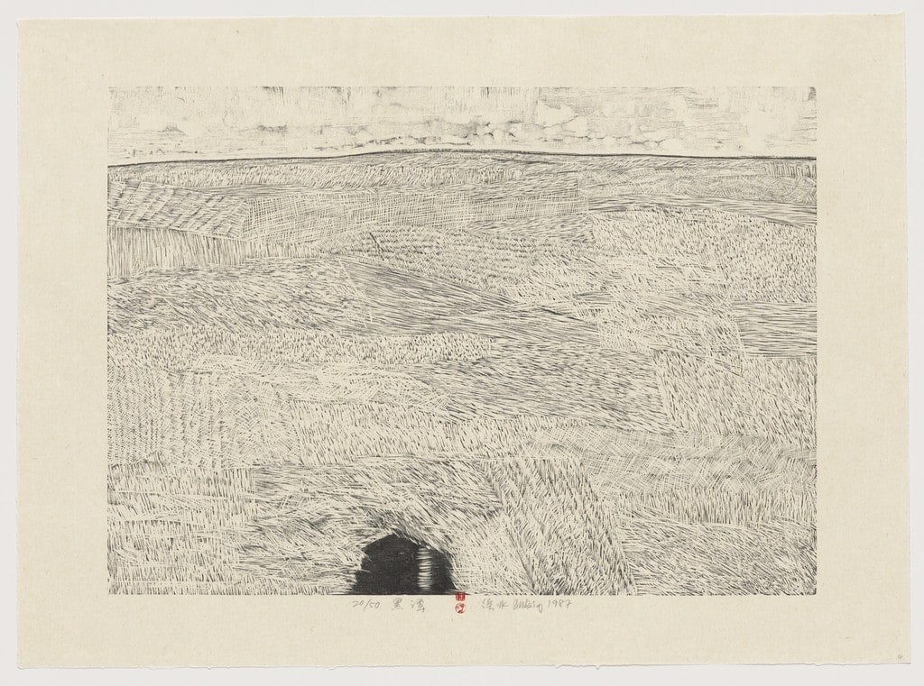Black Pond from Series of Repetitions